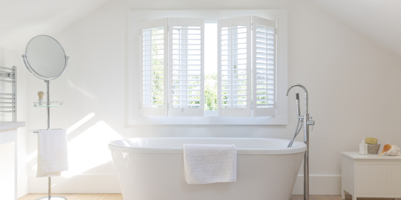 Window shutters look great in most any style of home